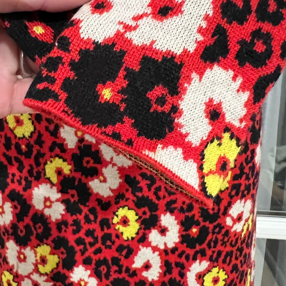 The Kooples Red Floral Maxi Dress - Picture 6 of 7